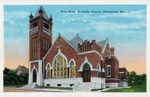 Main Street Methodist Church, A Red Brick Building With a Bell Tower on the Left Side, Hattiesburg, Mississippi