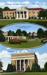 Images of Three Buildings at Mississippi Southern College, Hattiesburg, Mississippi