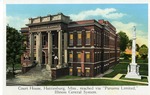 Courthouse and Confederate Monument, Hattiesburg, Mississippi