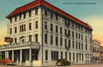 Leaf Hotel, A Four Story, White Building, Hattiesburg, Mississippi