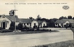 Park Lane Motel Cottages, A Group of White Cottages, Hattiesburg, Mississippi