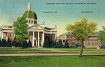 Administration Building and Hattiesburg Hall at Mississippi Southern College, Hattiesburg, Mississippi