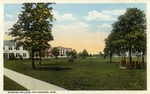 Trees and Buildings at the Woman's College, Hattiesburg, Mississippi