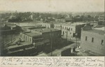 Bird's Eye View Looking South Over Hattiesburg, Mississippi from the roof of Hotel Hattiesburg