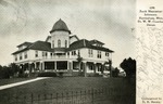 South Mississippi Infirmary, A Large Octogonal Shaped White Building with a Cupola in the Center, Hattiesburg, Mississippi