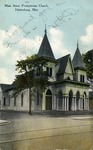 Main Street Presbyterian Church, A Gothic Style White Clapboard Church, Hattiesburg, Mississippi