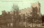 Trinity Episcopal Church, A Gothic Style Church with a Bell Tower on the Right, Hattiesburg, Mississippi