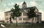 South Mississippi College, A Three Story White Building With a Cupola, Hattiesburg, Mississippi