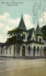 Main Street Presbyterian Church, A Gothic Style White Clapboard Church, Hattiesburg, Mississippi