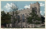 Trinity Episcopal Church, A Gothic Style Church with a Bell Tower on the Right, Hattiesburg, Mississippi