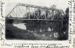 New Orleans and Northeastern (N. O. and N. E.) Railroad Bridge Across Leaf River, Hattiesburg, Mississippi