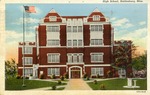 Red and White Brick, Multilevel High School, Hattiesburg, Mississippi