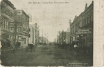 View of Buildings on Main Street Looking East, Hattiesburg, Mississippi