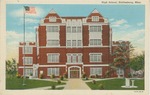 High School, Red Brick Four Story Building, Hattiesburg, Mississippi