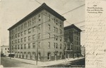 Hotel Hattiesburg In Black and White, Pine and Mobile Streets, Hattiesburg, Mississippi