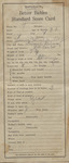 Better Babies Standard Score Card and Ribbon, October 9, 1917