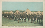 Chow Line at Noon--Camp Shelby Near Hattiesburg, Mississippi