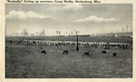 "Kentucky" Setting Up Exercises, Camp Shelby, Hattiesburg, Mississippi