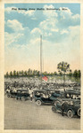 Cars Parked at a Flag Raising at Camp Shelby, Hattiesburg, Mississippi