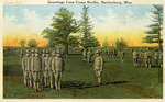 Squad Drill, Camp Shelby, Hattiesburg, Mississippi