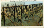 Bayonet Exercise, Camp Shelby, Mississippi