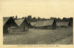 A Row of Officer's Tents at Camp Shelby, Hattiesburg, Mississippi