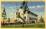 Two Story White Clapboard Classification Building, Camp Shelby, Hattiesburg, Mississippi