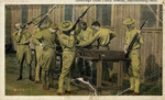Cleaning Rifles, Camp Shelby, Hattiesburg, Mississippi