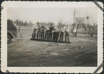 Leveling off Basketball Court, Camp Shelby, Mississippi