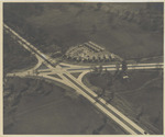 Aerial View of U.S. Highways No. 80 and 51 South Intersection, Jackson, Mississippi, 1945