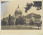 State Capitol Building, Jackson, Mississippi, 1946 by Scenic South Magazine