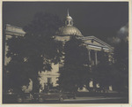 Mississippi State Capitol Buliding at Night, 1947 by Scenic South Magazine