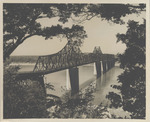 Vicksburg Bridge Over the Mississippi River, 1948 by Scenic South Magazine