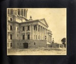 Close-up of the South Facade of the New State Capitol Building, Jackson, Mississippi