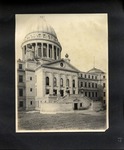 Close-up of the North Entrance of the New State Capitol Building, Jackson, Mississippi