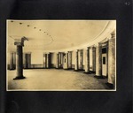 Marble Columns and Curved Walls of The Historical Hall, New State Capitol Building, Jackson, Mississippi