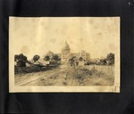 New State Capitol Building at a Distance