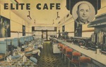 Elite Cafe, Interior Booths, Counter, and Tables, Vicksburg, Mississippi