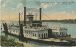 Queen and Crescent Transfer Steamer Albatross. Vicksburg, Mississippi