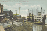 Steamboat Landing Under the Hill, Natchez, Mississippi
