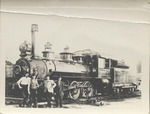 Men in Front of a Train, Vicksburg, Mississippi