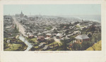 Vicksburg, Mississippi as seen from Fort Hill