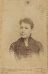 Formal Portrait of Sylvia "Silver" Peaster, Greenwood, Mississippi--Back of the Photograph