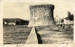 Tower Straddling Land and Water at Split, Croatia (Kula sv. Marka: Tower of St. Mark)