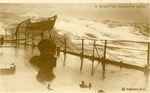 A Deserted Quarter Deck on a United States Navy Ship--Back of the Postcard