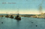 Ships in Malta's Grand Harbor
