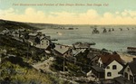 Houses and Buildings Along the Coast of Fort Rosecrans and Portion of San Diego Harbor, San Diego, California