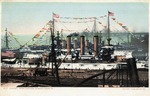 Ships and Flags Newport News Shipyard, Newport News, Virginia