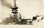 Crow's Nest with Guns on a Naval Battleship, United States Navy