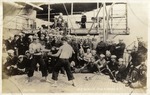 Sailors Boxing on Deck
